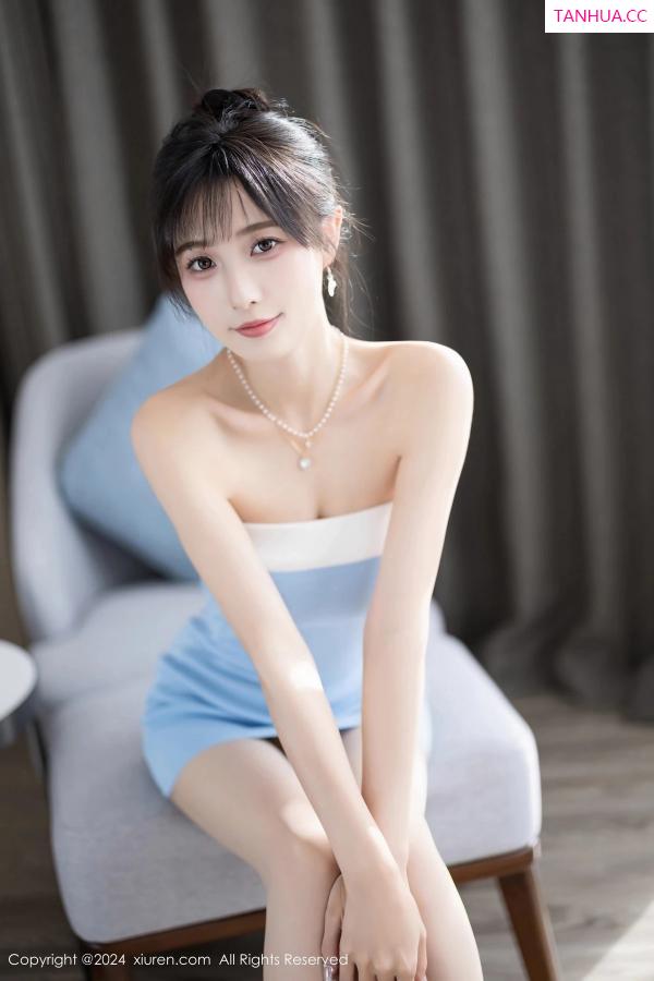 林星阑  [XiuRen]高清写真图 2024.03.01 No.8165 林星阑 性感黑丝第5张图片